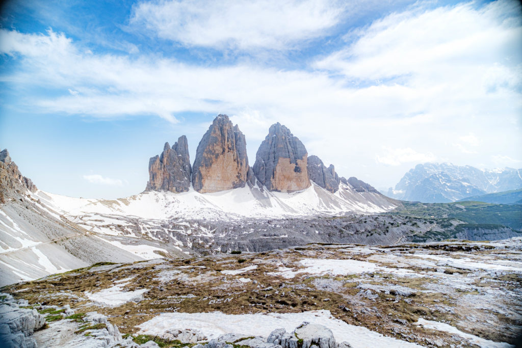 Les Trois Sommets, Dolomites