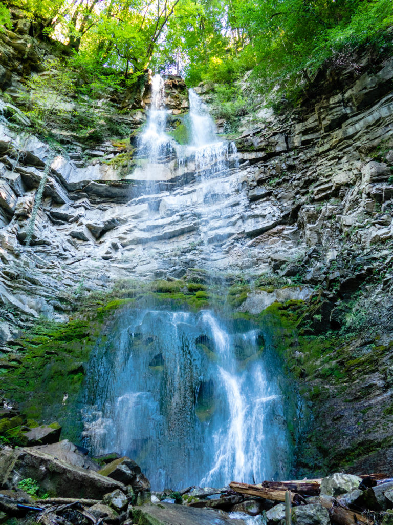 Cascade de l'Englennaz, Haute-Savoie
